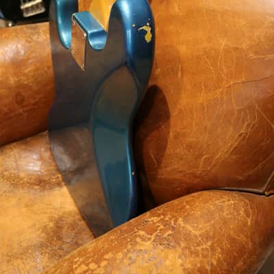 Fender Jazz Bass Lake Placid Blue (Matching Headstock) de 1966 image 10