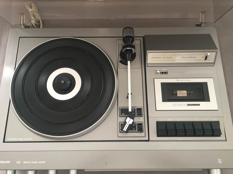COMBINÉ CHAINE HIFI VINTAGE PHILIPS AH 902 TAPC STÉRÉO MUSIC CENTRE K7 TD TUNER image 1