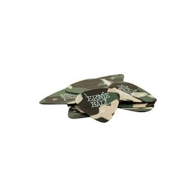 Ernie Ball P09222 Guitar Picks, 12 Pack, Medium Camouflage image 3