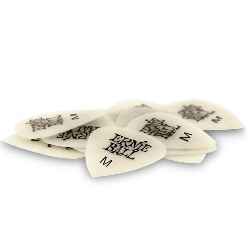 Ernie Ball P09225 Super Glow Medium Glow-In-The-Dark Guitar Picks (Bag of 12) image 1