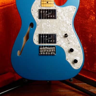 Fender American Vintage II 1972 Telecaster Thinline Lake Placid Blue 2023