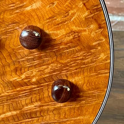 Grez Mendocino Custom 2021 Quilted OG Redwood Top, Tortoise Binding 5lbs 3oz NEW (Authorized Dealer) image 14
