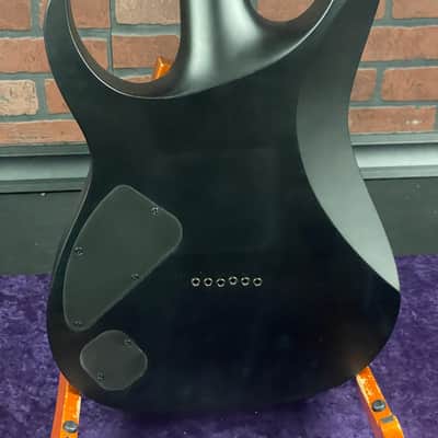Ibanez RG Iron Label Series RGRTB621 Electric Guitar Black Flat image 6