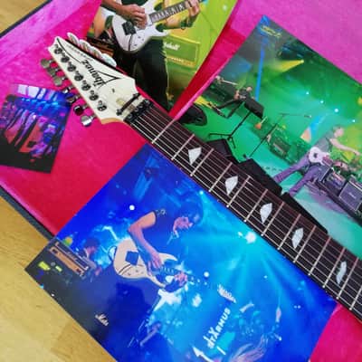 Steve Vai stage played Ibanez Universe UV7PWH image 21