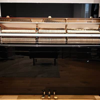 Yamaha C110A early 2000's - Polished Ebony image 7
