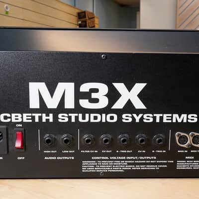 Macbeth Studio Systems M3X Analog Synthesizer Midi image 6