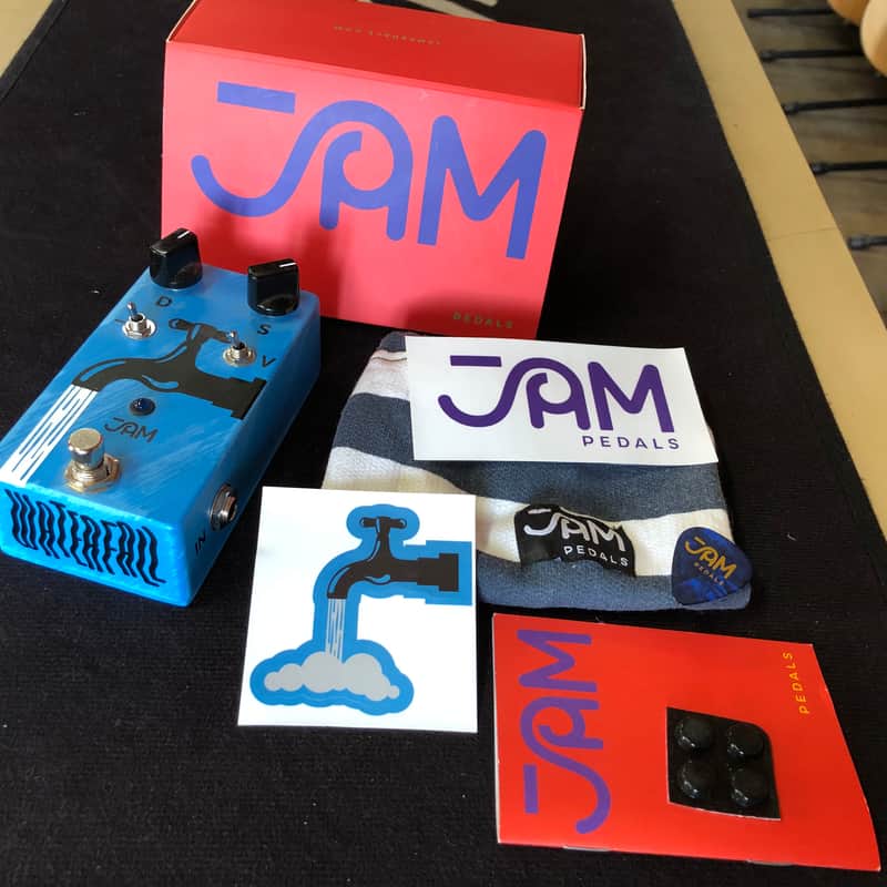 2010s JAM Pedals Waterfall Hand Painted