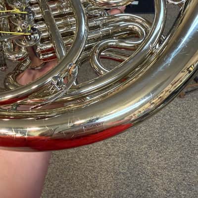 Yamaha YHR-668NII Professional Double French Horn 2010s - Nickel Silver image 7
