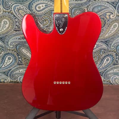 Fender American Vintage II 1972 Telecaster Thinline Candy Apple Red w/Hard Case image 5