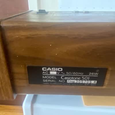 Casio CT-501 1990s - Keyboard with drum machine image 5