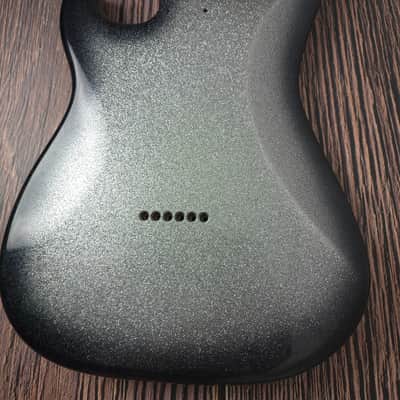 Diamond Burst 2PC ,Mahogany ST S-Style Body High Gloss, Hard Tail, Vintage Part Replacement Gadget, High End Custom S Type Body, image 5
