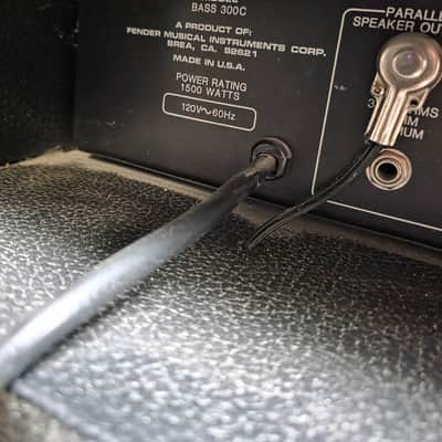 Fender Bass300C BXR bass combo USA image 9