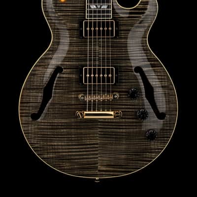 Hamer Custom Shop Monaco SuperPro (2007) - Transparent Black #55378 with Original Hard Case image 1