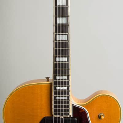 Gibson  Byrdland N (Pre-Production) Thinline Hollow Body Electric Guitar (1955), ser. #A-20986, original brown hard shell case. image 8