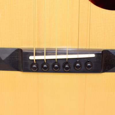 Eastman E10P Parlor Acoustic Guitar with Soundhole Pickup, Natural image 4