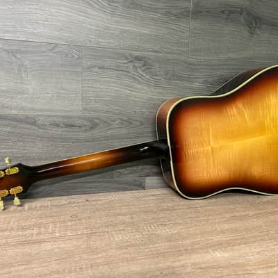 2021 Epiphone Frontier USA Frontier Burst Acoustic-Electric Guitar (Gibson Montana) FT-110 w/ Case #2710 image 13