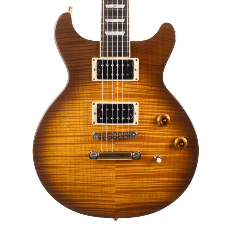 Used Gibson Les Paul DC Double Cutaway Standard Honey Burst Flame Top 2003 image 1