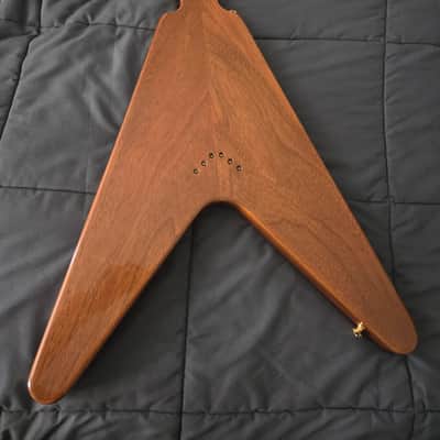 Gibson Custom Shop '58 Mahogany Flying V Reissue 2019 - 2021 - VOS Natural Walnut image 9