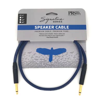PRS Signature 1/4" TS Straight/Straight Speaker Cable - 3'