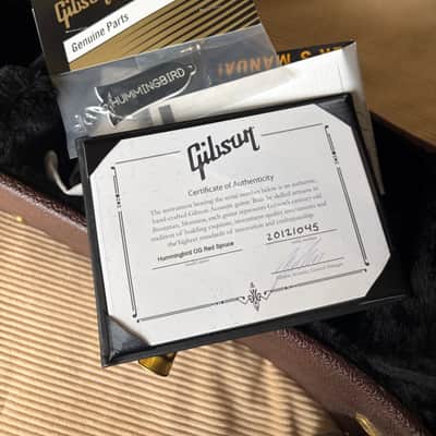 Gibson Custom Shop Hummingbird “OG Red Spruce” 2021 - Natural image 16