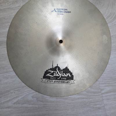 Zildjian 16" 375th Anniversary Edition Medium Thin Crash Cymbal 1998 Signed by Armand Zildjian image 2