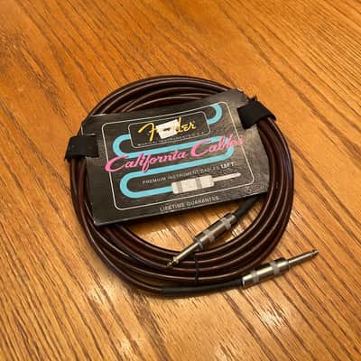 Fender 18β California Cable - Candy Apple Red - 099-0418-009 - 2000 - Discontinued California Series image 3