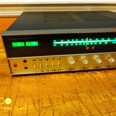 Harman Kardon 50+ 1970's Quad HiFi receiver - Silver/black | Reverb