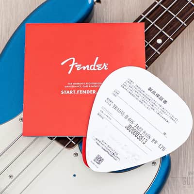 2020 Fender Traditional II ‘60s Jazz Bass Lake Placid Blue, Near-Mint w/ Hangtags, Japan MIJ image 16