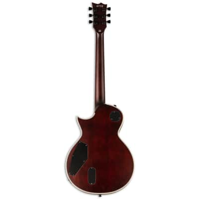 ESP LTD EC-1000T CTM FM - Ebony Fingerboard, Tobacco Sunburst image 2