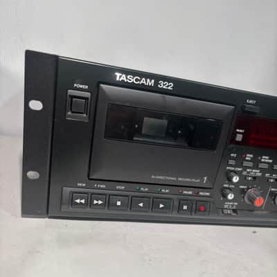 Tascam 322 Professional Dual Cassette Deck image 2
