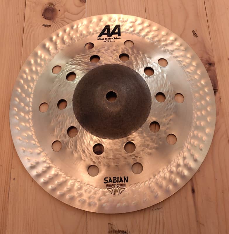 Sabian 10" AA Mini Holy China Cymbal 2016 - 2018 - Natural image 1