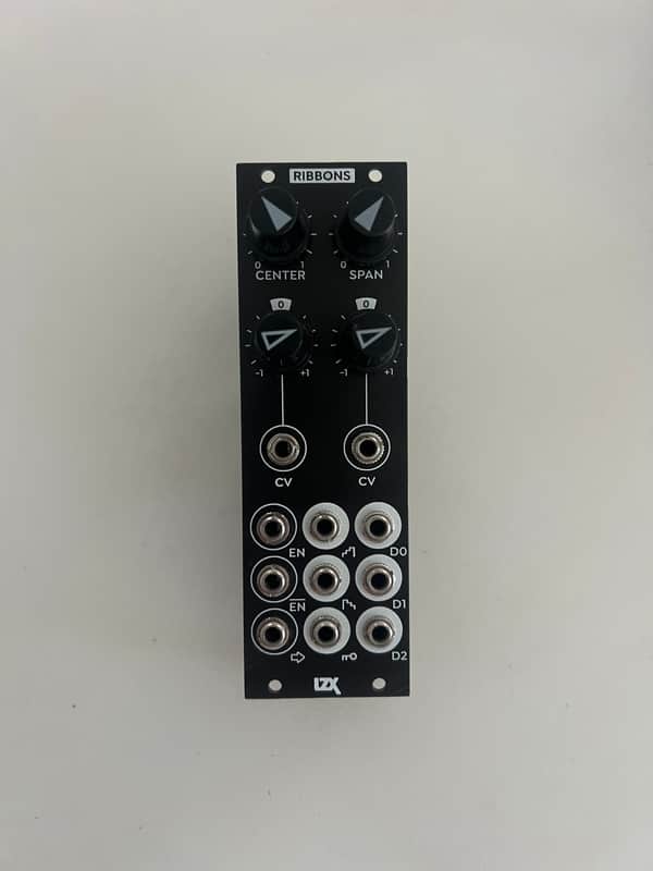 LZX Industries Ribbons Eurorack Synthesizer Module 2008 - Present - Black image 1