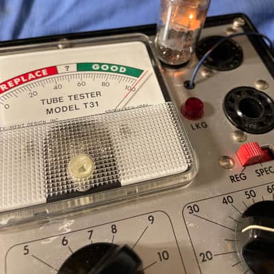 Vintage GE 12AT7 Preamp Tube image 3