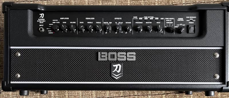 Boss Katana Artist MkII 100-Watt Digital Modeling Guitar Amp Head 2023 - Black