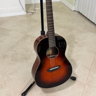 Yamaha CSF3M Compact Folk (Parlor) Acoustic-Electric – Tobacco Brown Sunburst – Upgraded