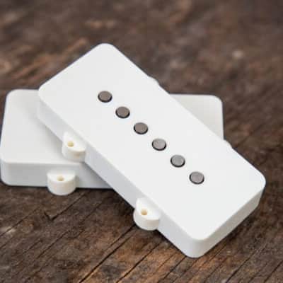 Seymour Duncan Jazzmaster Silencer Hot - Parchment Pickup SET image 4