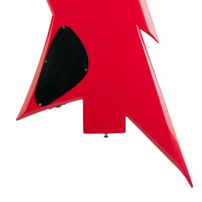 1989 B.C. Rich Ironbird Bass Guitar Red #NSN image 4