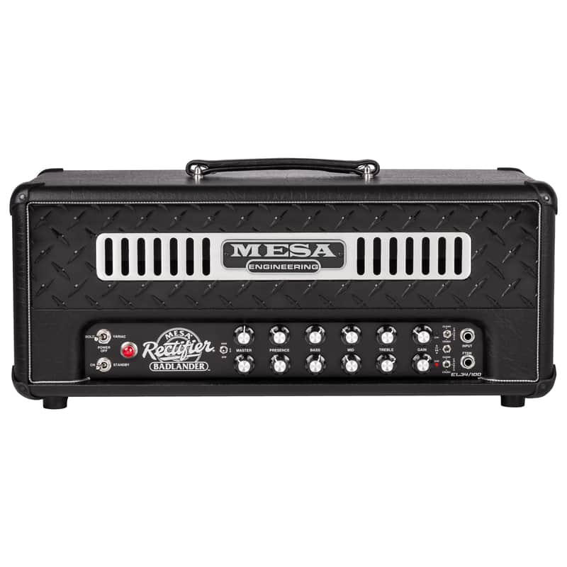 Mesa Boogie Badlander 100 Guitar Amp Head Black Bronco image 1