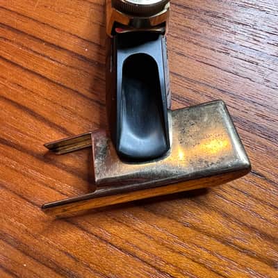 Lawton Plain Number 8 Star Hard Rubber Soprano Saxophone Mouthpuece image 2