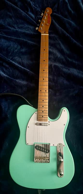 Flow Guitars Tele 2020’s - Surf green image 1