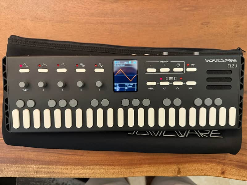 Sonicware ELZ_1 37-Key FM Synthesizer  - Black image 1