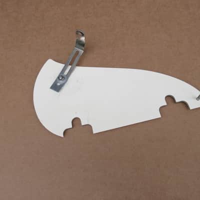 1960s Univox Black Guitar Pickguard W Bracket Semi Hollow Archtop Teisco Japan image 5