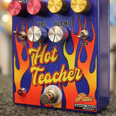 Summer School Electronics "HOT TEACHER" The Class Reunion Parallel Drive Fuzz Guitar Effects Pedal #9 image 3
