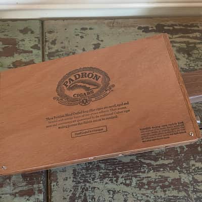 Taconic #219 4 String Electric Cigar Box Tenor Ukulele - Padron 3000 - Video image 15