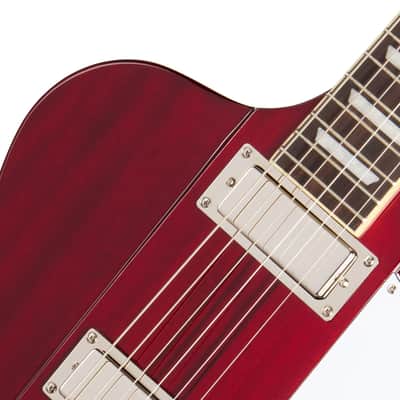Epiphone Inspired by Gibson Firebird Electric Guitar - Wine Red image 4
