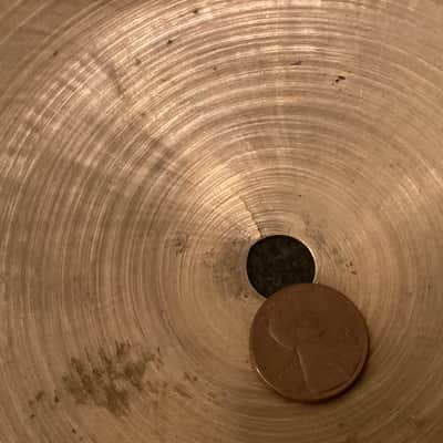 15” Istanbul K Zildjian crash cymbal - Old Stamp - 944 grams - made in the 1950s image 6