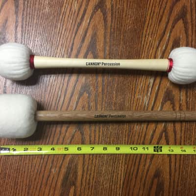 Canon Soft Bass Drum Mallets Double Sided And Single image 1