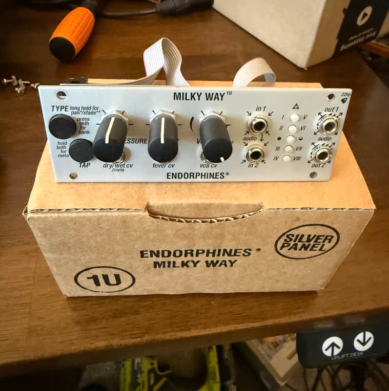 Endorphin.es Milky Way 1U Eurorack Synth Module 2019 - Present - Silver image 1