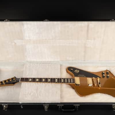 2013 Gibson 50th Anniversary Firebird - Bullion Gold | USA Limited Edition 1 / 500 Mini Humbucker 3.2kg | CoA OHSC image 24