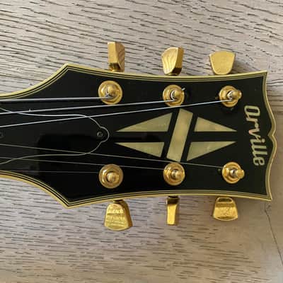 1992 Orville Les Paul Custom LPC-75 Black Beauty Japan Vintage Ships from USA No Tariffs! image 7